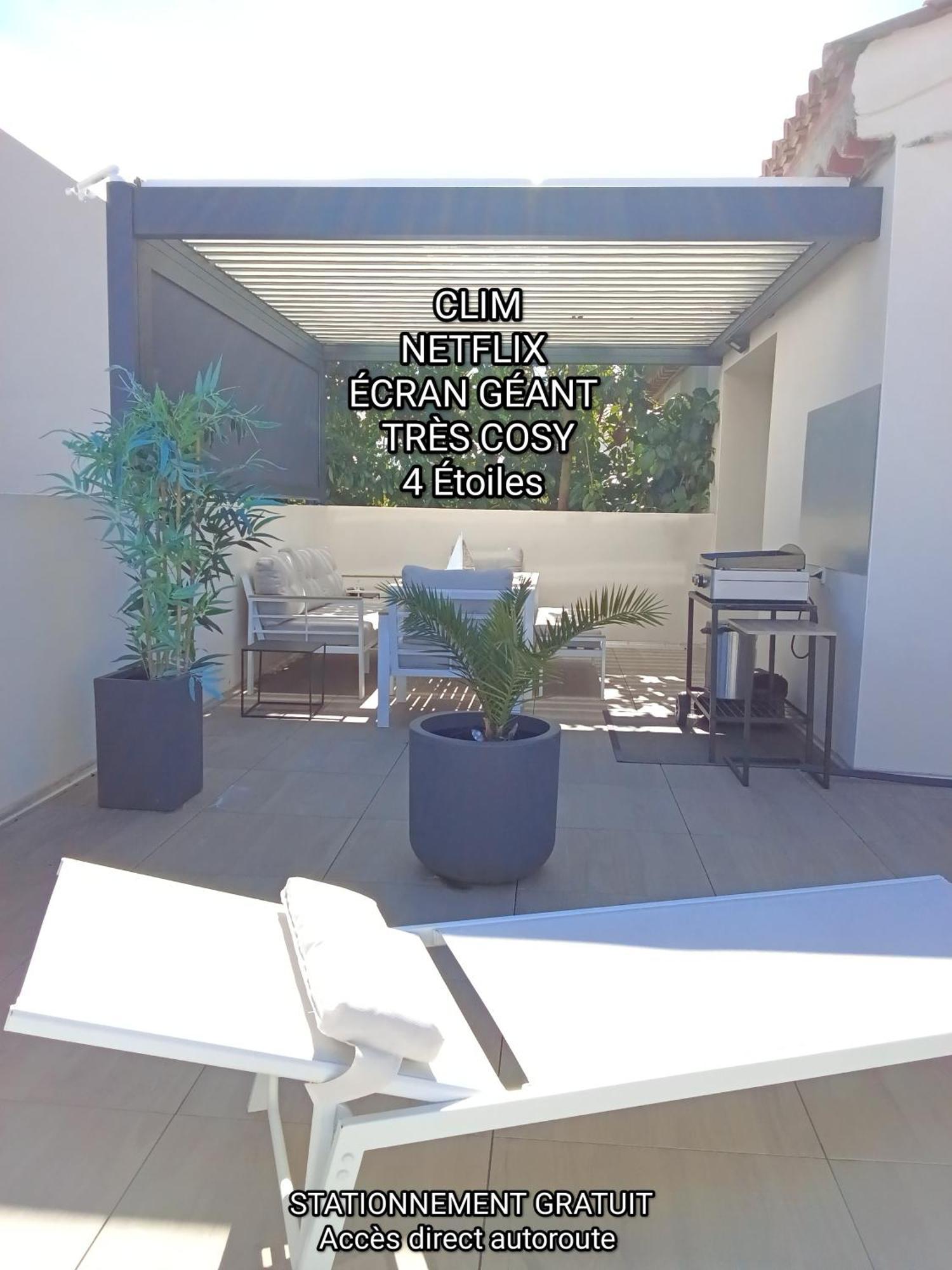 36 2 L'Air Marin Maison Duplex Grande Terrasse Narbona Esterno foto